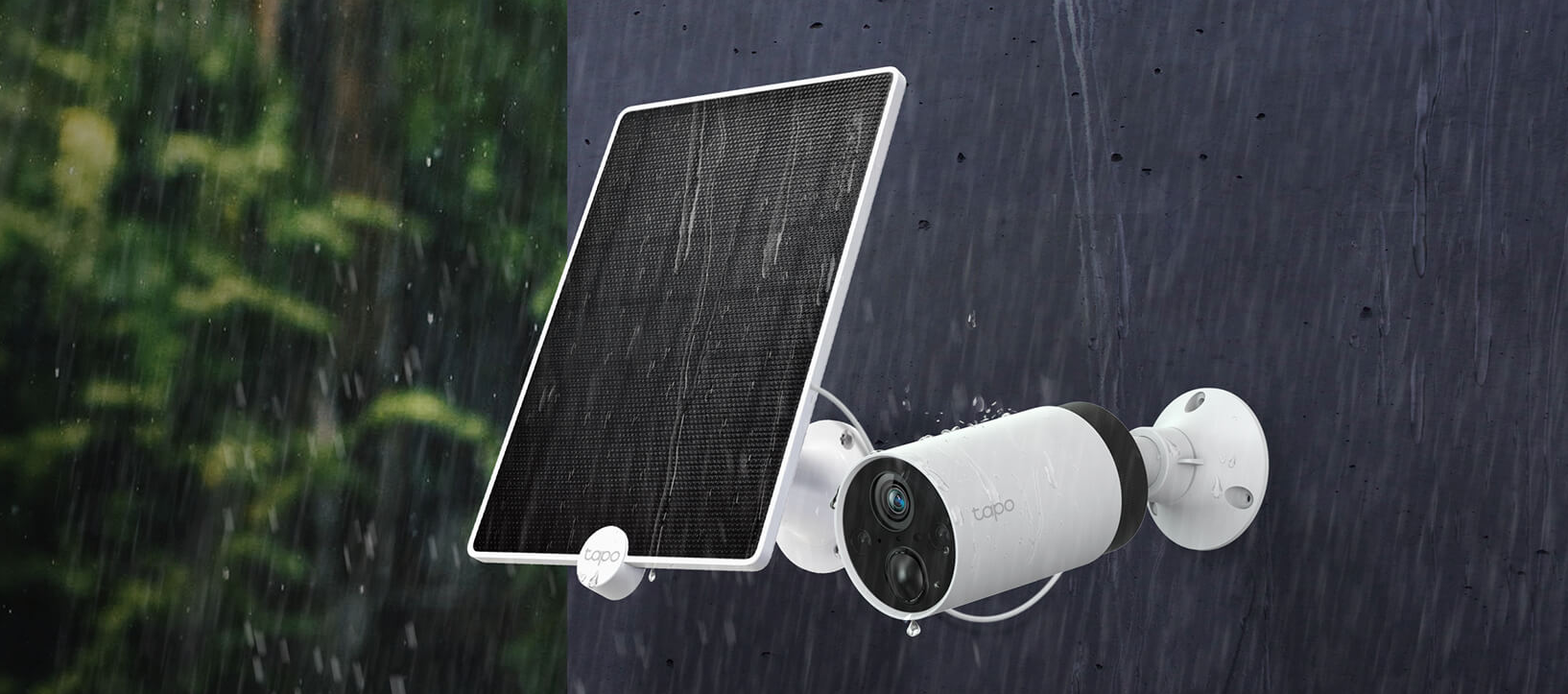 IP65 Weatherproof
Offers reliable performance and keeps your battery cameras stay charged even in harsh environments with rain and dust.