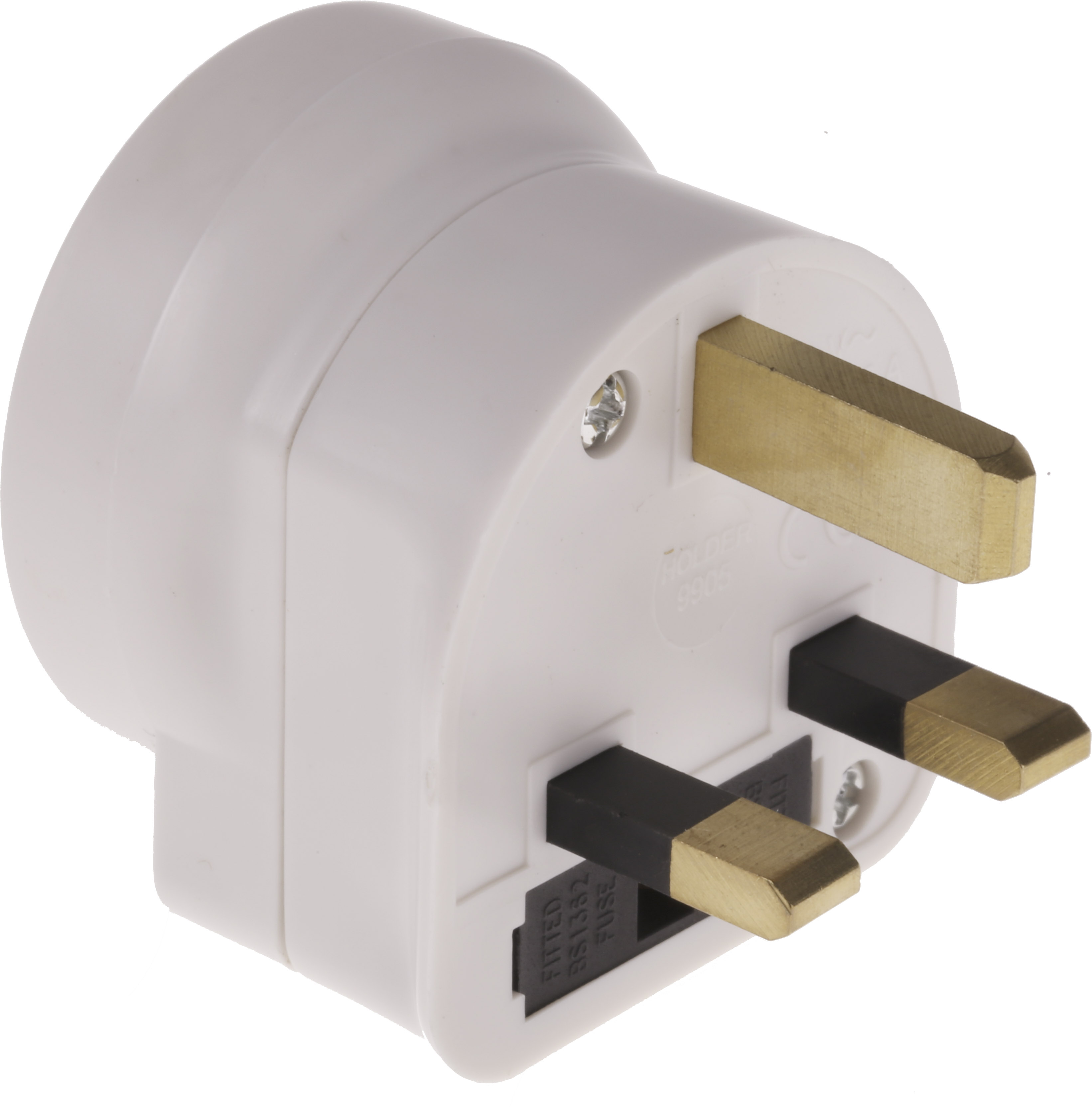 RS PRO UK to Europe Travel Adapter, Rated At 7.5A