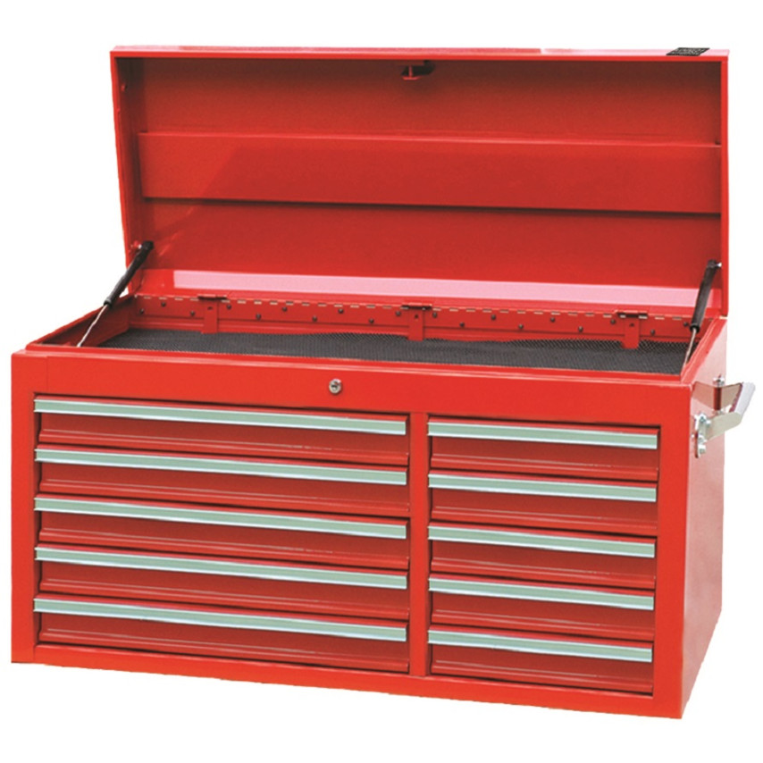 Kennedy KEN5945785K Tool Chest, Professional, Red, 10 Drawers, (h