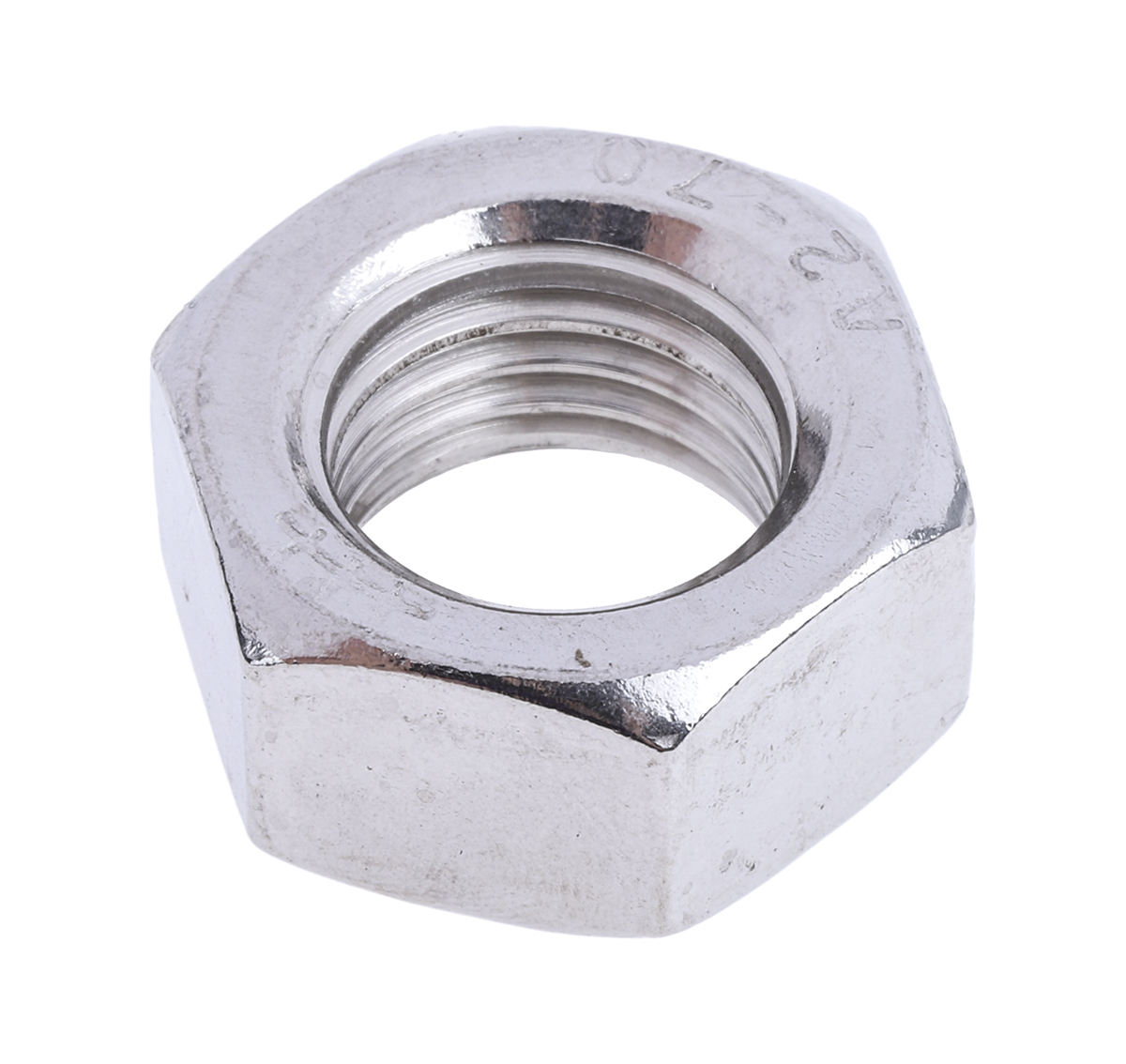 RS PRO Stainless Steel, Hex Nut, M10