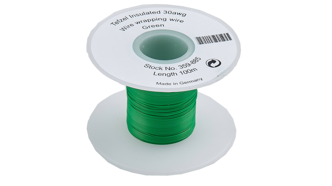 Lapp Green/Yellow 1.5 mm² Hook Up Wire, 16 AWG, 100m, PVC Insulation