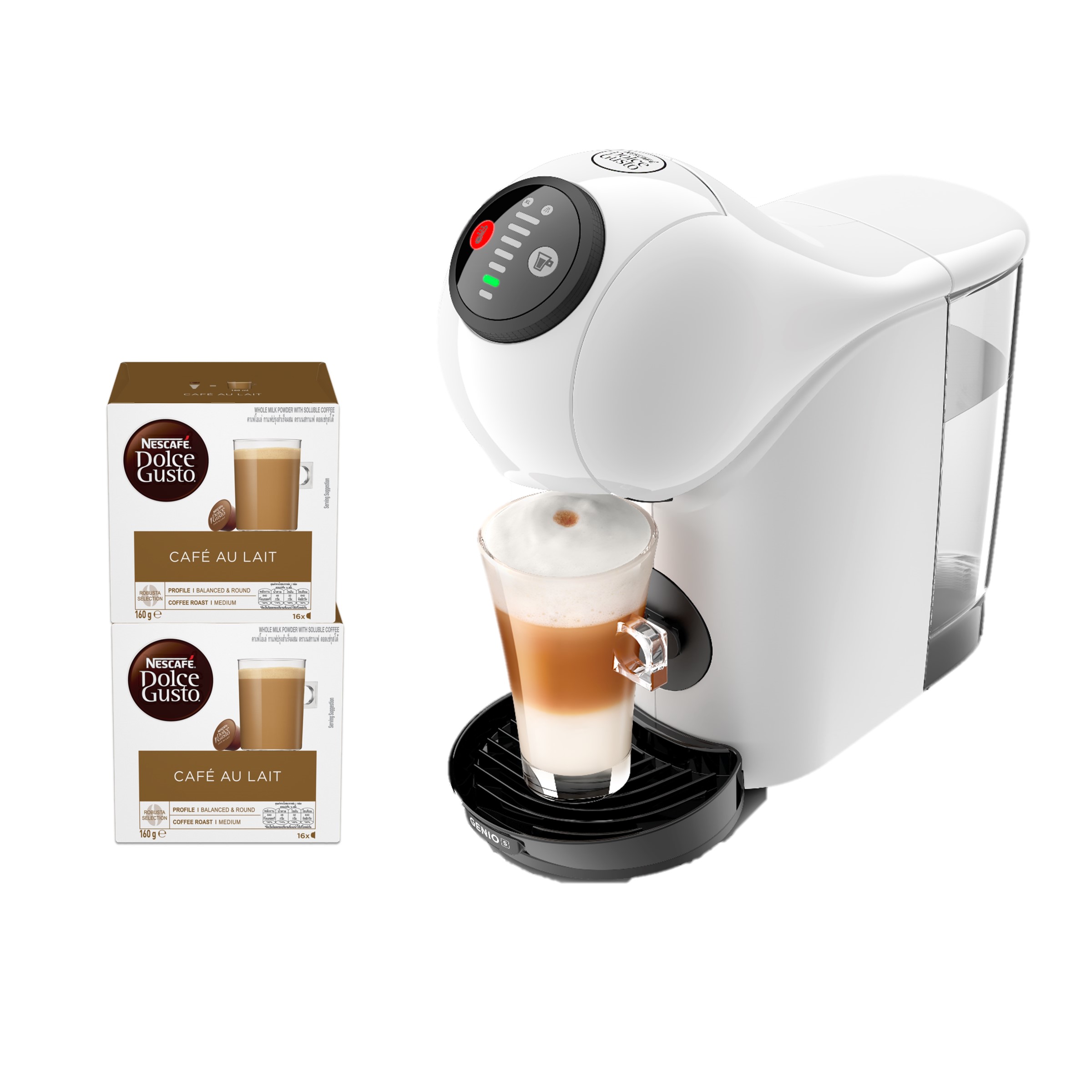 Nescafe Dolce Gusto Genio S Basic +2 Caffe Au Lait 1 S - Eezee