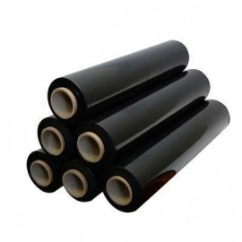 black stretch film