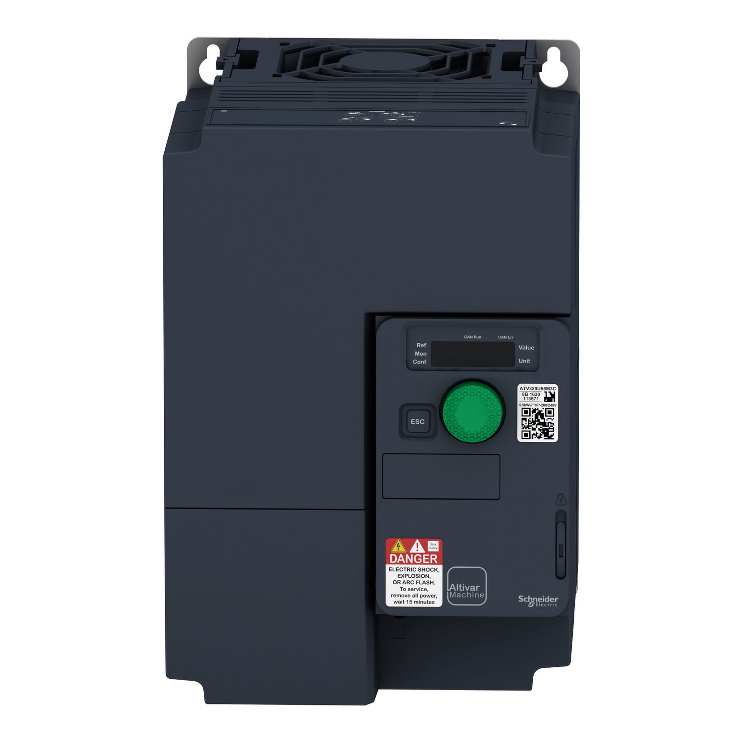 Schneider Electric ATV320U55M3C Variable Speed Drive, Altivar 
