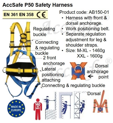 Body Harness - Credit Terms Available - Eezee