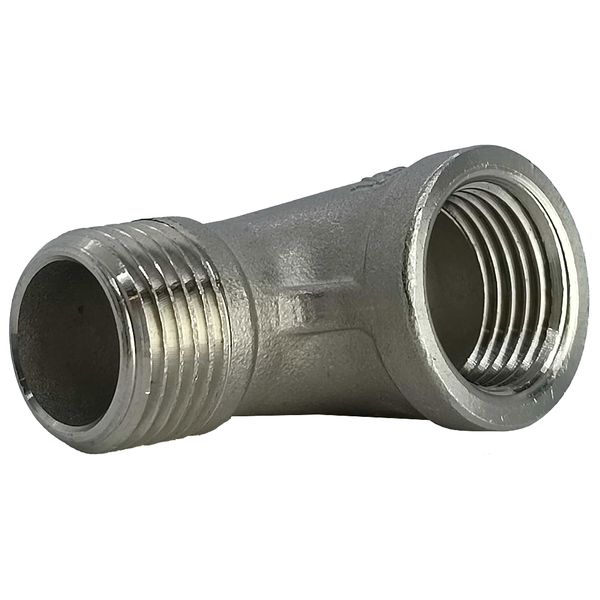 Stainless Steel Compression Fittings - 90 Degree Male Elbow - 1/2T x 1/2  MNPT