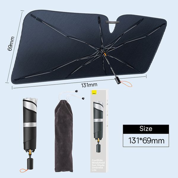 Car Windshield Sun Shade Umbrella Front Window Sun Protection