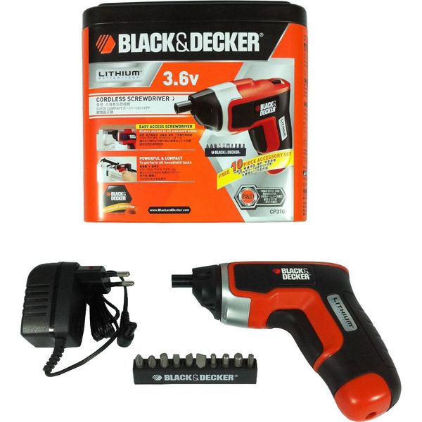 Black & Decker 3.6V Cordless Screwdriver 