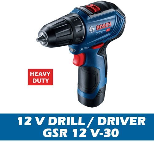 Bosch 12V Cordless Drill Driver brushless c w 2 X 2.0Ah Batt