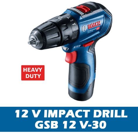 Bosch 12V Cordless Impact Drill brushless c w 2 X 2.0Ah Batt