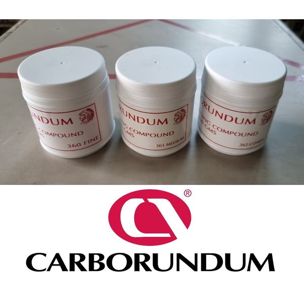 Y H M Carborundum Paste Grinding & Lapping Compounds Valve Compound Grit  #60-#3000 Grit #100 Coarse 450g