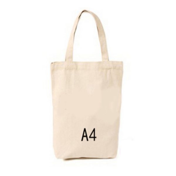 A4 Cotton Canvas Bag Moq 100 Pcs Singapore Eezee