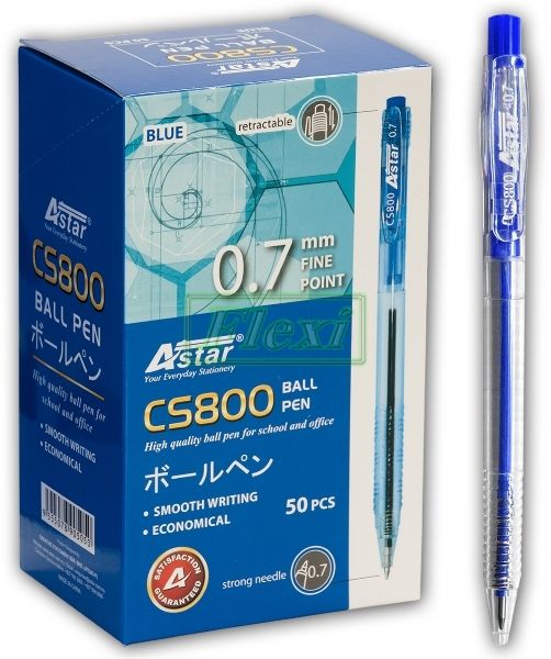 CS-800 Astar Ball Pen - 0.7mm (50pcs) - Eezee