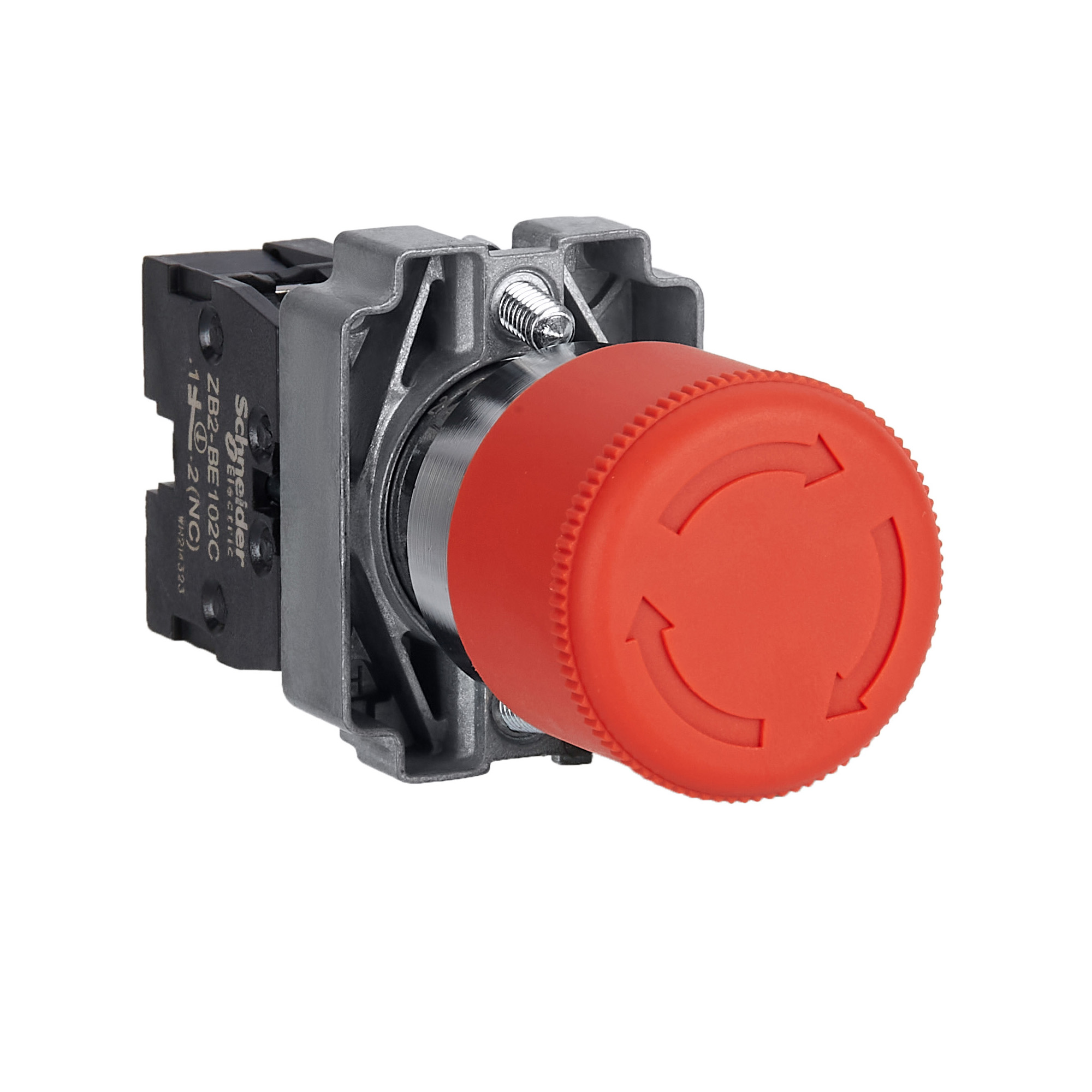 Emergency Stop Mushroom Push Button Switch Red NC Control Electrical S