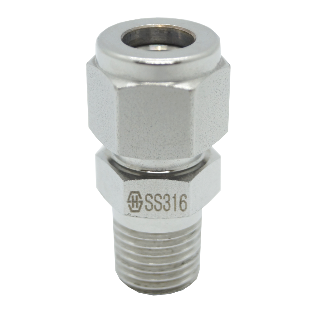 Rfs Stainless Steel 316 Compression Tube Fitting Ferrule, 15MM Od