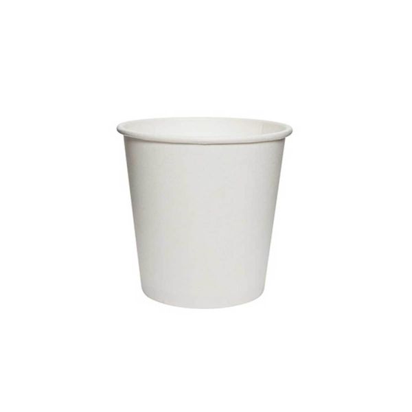 4 oz white paper cups