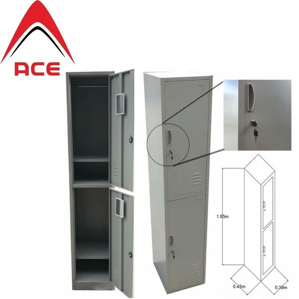  Ace  Double Tier Single Steel Locker  Singapore Eezee
