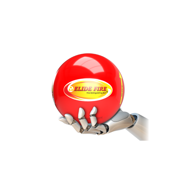 Elide Fire extinguishing ball activates with flame