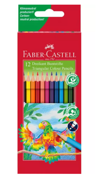 Faber-Castell 48 Triangular Colour Pencils
