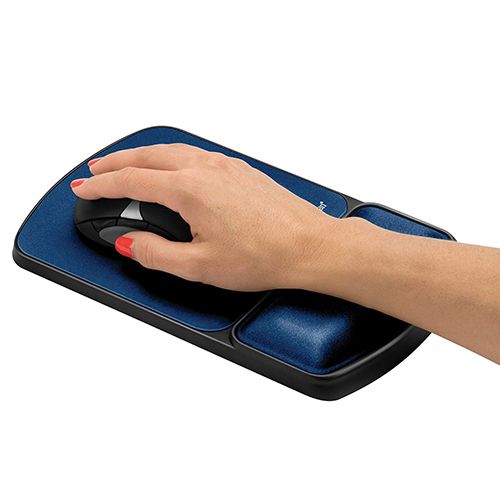 fellowes microban mouse pad with wrist rest