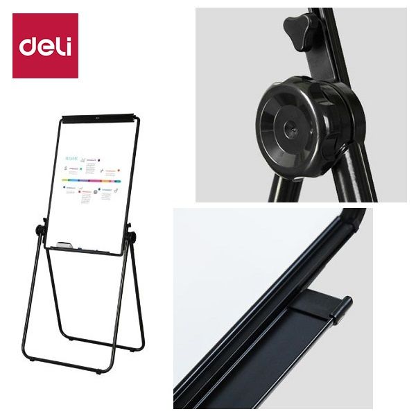 Deli E7891B Whiteboard Flip Chart Easel Stand 600x900mm