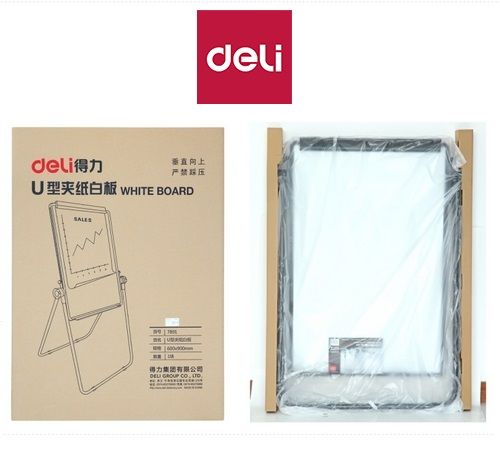 Deli E7891B Whiteboard Flip Chart Easel Stand 600x900mm