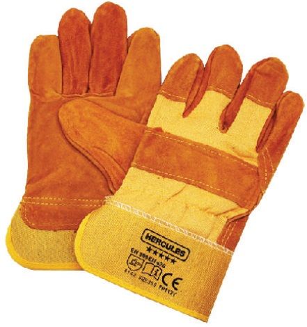 half hand leather gloves