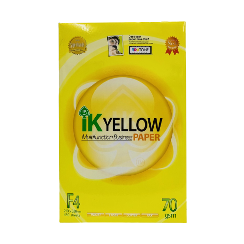 Indah Kiat IK Yellow A3 Paper 70GSM (450'S)