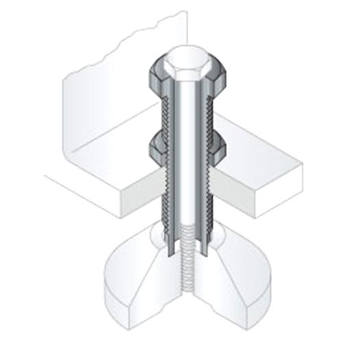 Iwata Type B With Hole Fine Thread Stainless Steel Bolt M24 X 1.5