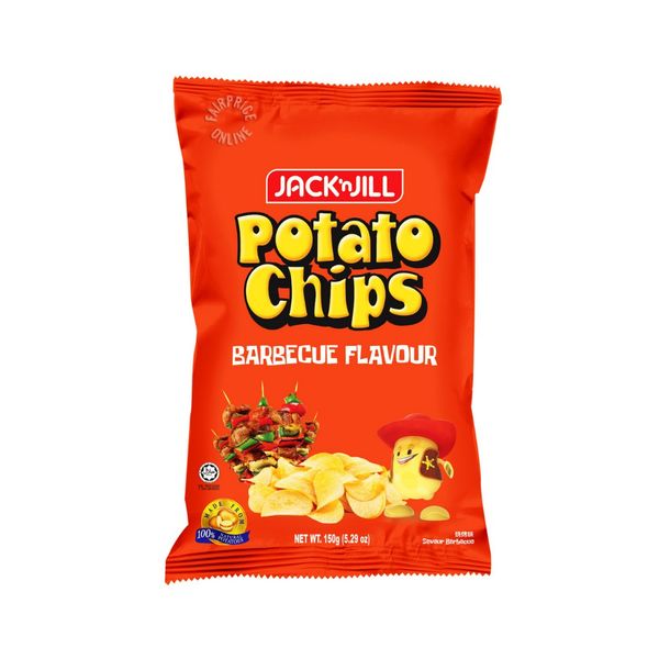 Jack & Jill Potato Chip Bbq 150g Singapore - Eezee