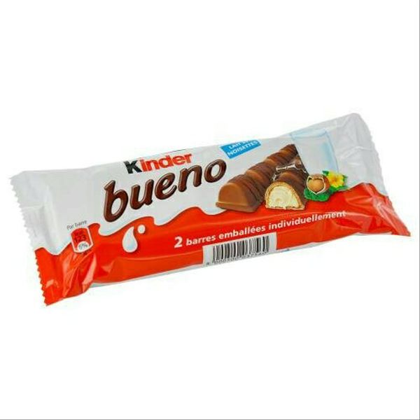 Kinder Bueno Chocolate Wafer Milk Bar 3x43g