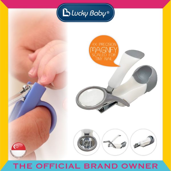 nail clipper with magnifier