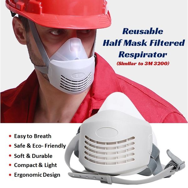 Kn95 Respirator Filter Mask for Pm2.5 Particles Singapore - Eezee