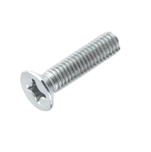 RS PRO M3 x 20mm Hex Socket Countersunk Screw Black, Self