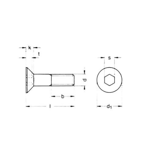 M3 X 20mm Countersunk Head Socket Screw DIN7991 A2 Stainless Steel (pack of  50) - Eezee