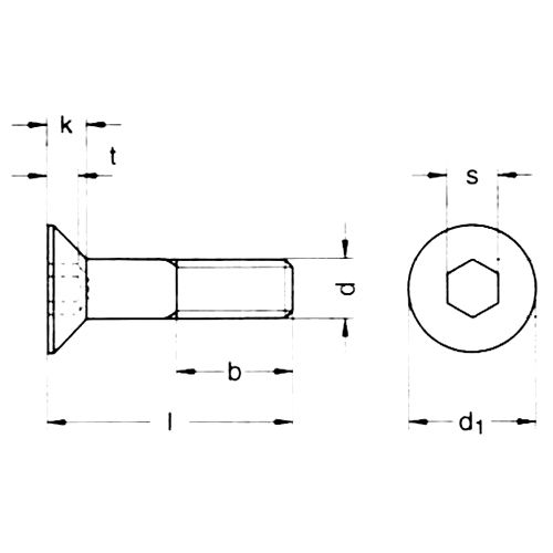 Metric Countersunk Screw M4 X 30mm Singapore Eezee