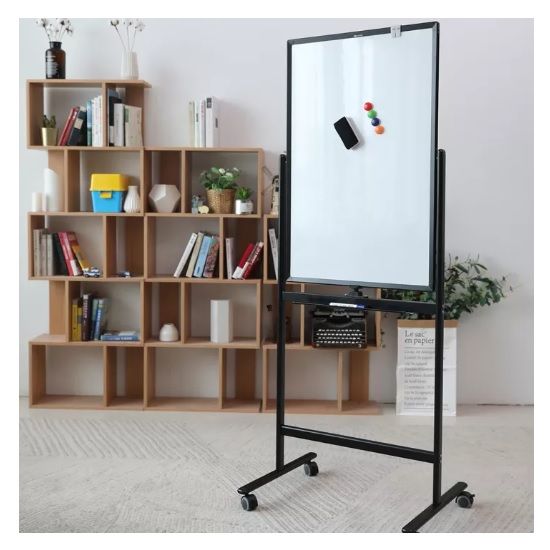 FC-70100 Flip Chart Stand with Magnetic Whiteboard and Flipchart