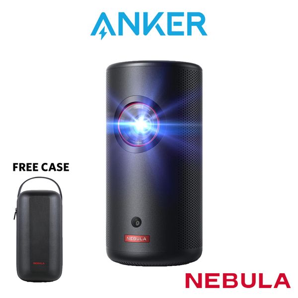 NEBULA by Anker Capsule 3 Laser 1080p wifi bluetooth Outdoor Portable Projector Dolby Digital Autofocus 120-Inch (D2426) NEBULA by Anker Capsule 3 Laser 1080p wifi bluetooth Outdoor Portable Projector Dolby Digital Autofocus 120-Inch (D2426)