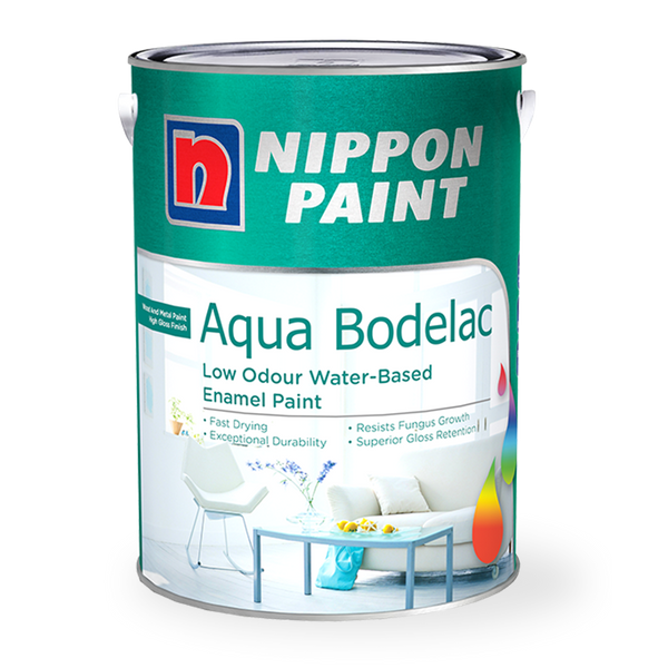 Nippon Paint Aqua Bodelac 1 Litre 1313 Colours Singapore Eezee