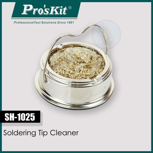 SH-1025 - Duratool - Soldering Tip Cleaner, Solder Cleaning Steel Wire with  Stand