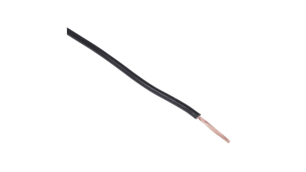 RS PRO Red 1 mm² Hook Up Wire, 18 AWG, 32/0.2 mm, 100m, PVC Insulation