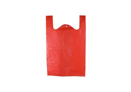 red plastic bag