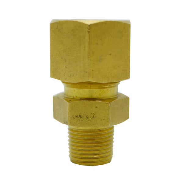 RS PRO Brass Compression Fitting, Straight Coupler