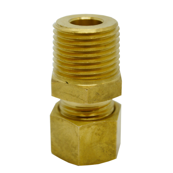 Rfs Brass 16mm Od X 3/8 Male Npt Connector Compression Fittings, Heavy  Series F-D-B-MC-N-16S-06 - Eezee