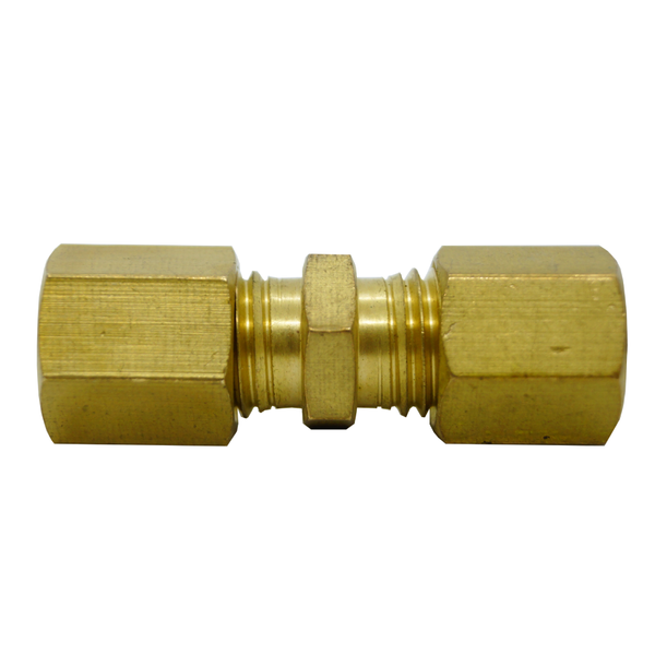 Rfs Brass 22mm Od X 22mm Od Union Coupling Compression Fittings, Light  Series F-D-B-U-22L - Eezee