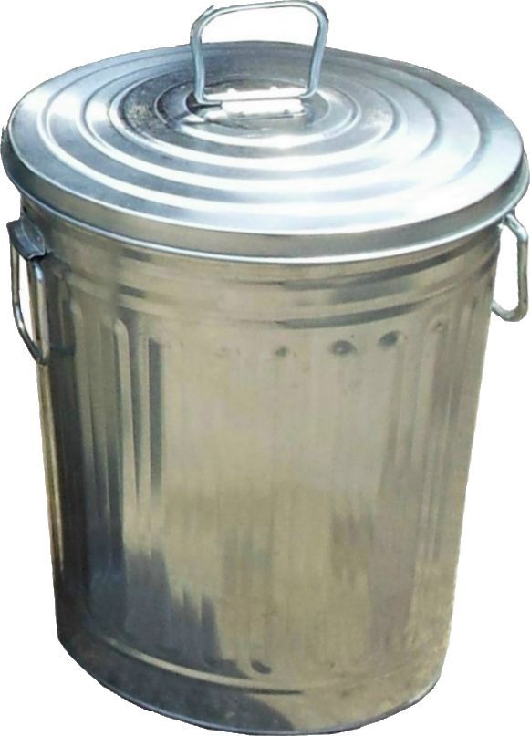 Round Galvanized Garbage Can Cw Lid Singapore Eezee 