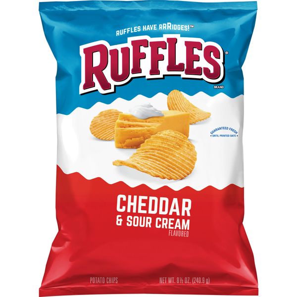 Ruffles Cheddar & Sour Cream 6.5oz Singapore Eezee