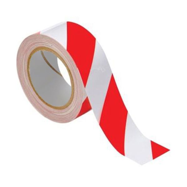 white and red tape