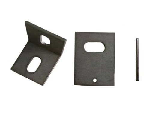 RS PRO Stainless Steel Angle Bracket Mounting Bracket