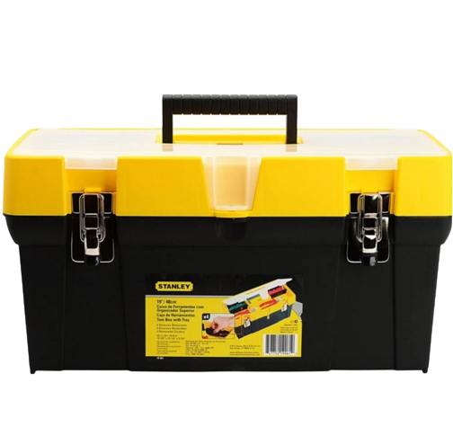 STANLEY 1-93-285 19” Clear Lid Toolbox